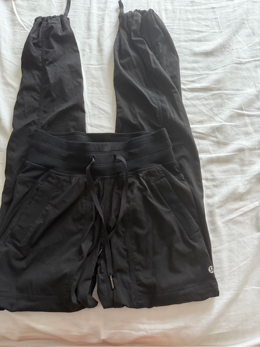 lululemon athletica Black Track Pants Joggers